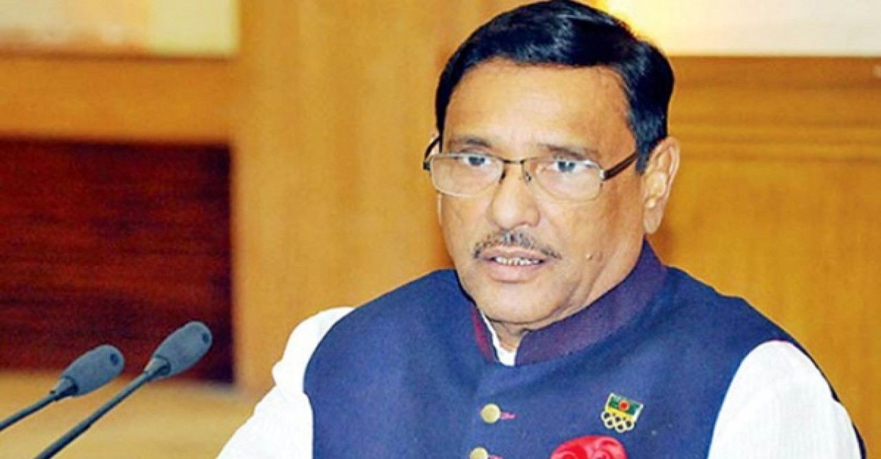 বন্যার্তদের নিয়ে বিএনপি অপরাজনীতি শুরু করেছে: ওবায়দুল কাদের